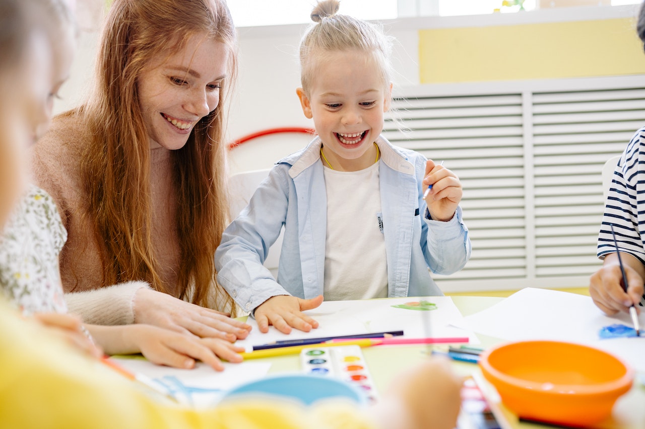 kids learning 3 4