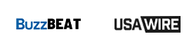 buzz beat and usa wire logo in grid form